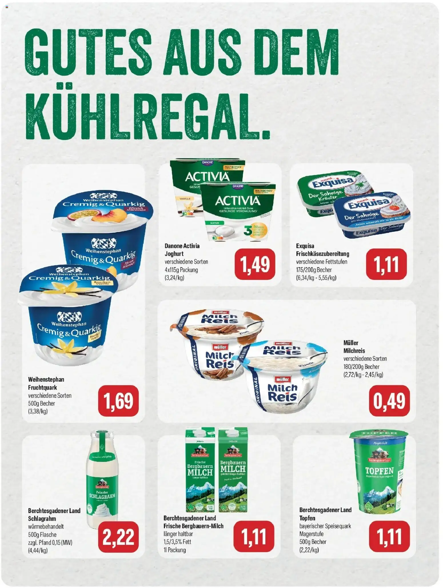 Feneberg Aktuelle Angebote (ab 25.10.2026) zum Blättern | Seite: 6 | Produkte: Activia, Milch, Joghurt, Reis