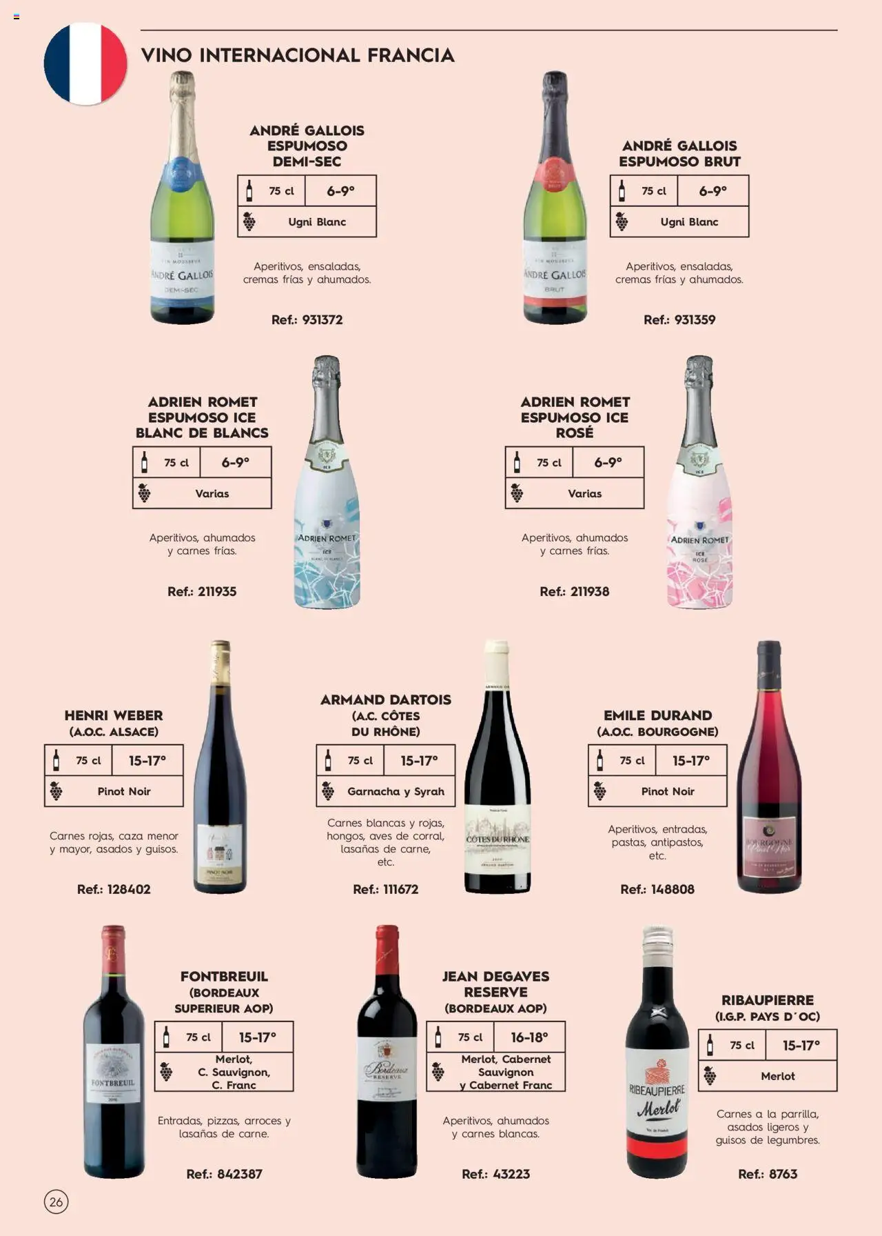 Makro Guia de vinos │ válido desde el 02/01/2025 | Página: 26 | Productos: Vino
