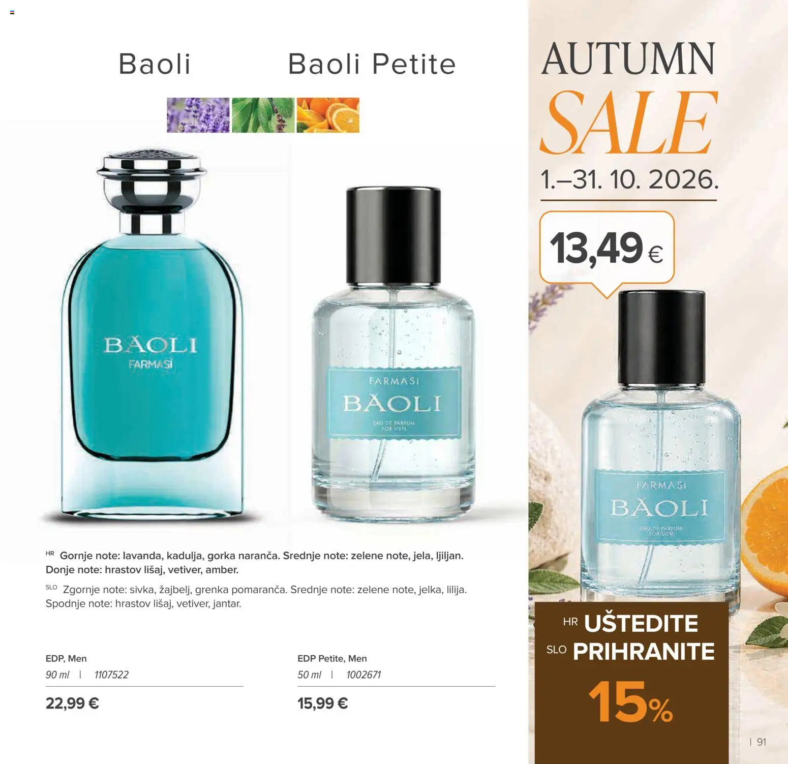 Farmasi katalog | vrijedi od 01.09.2026 | Stranica: 91