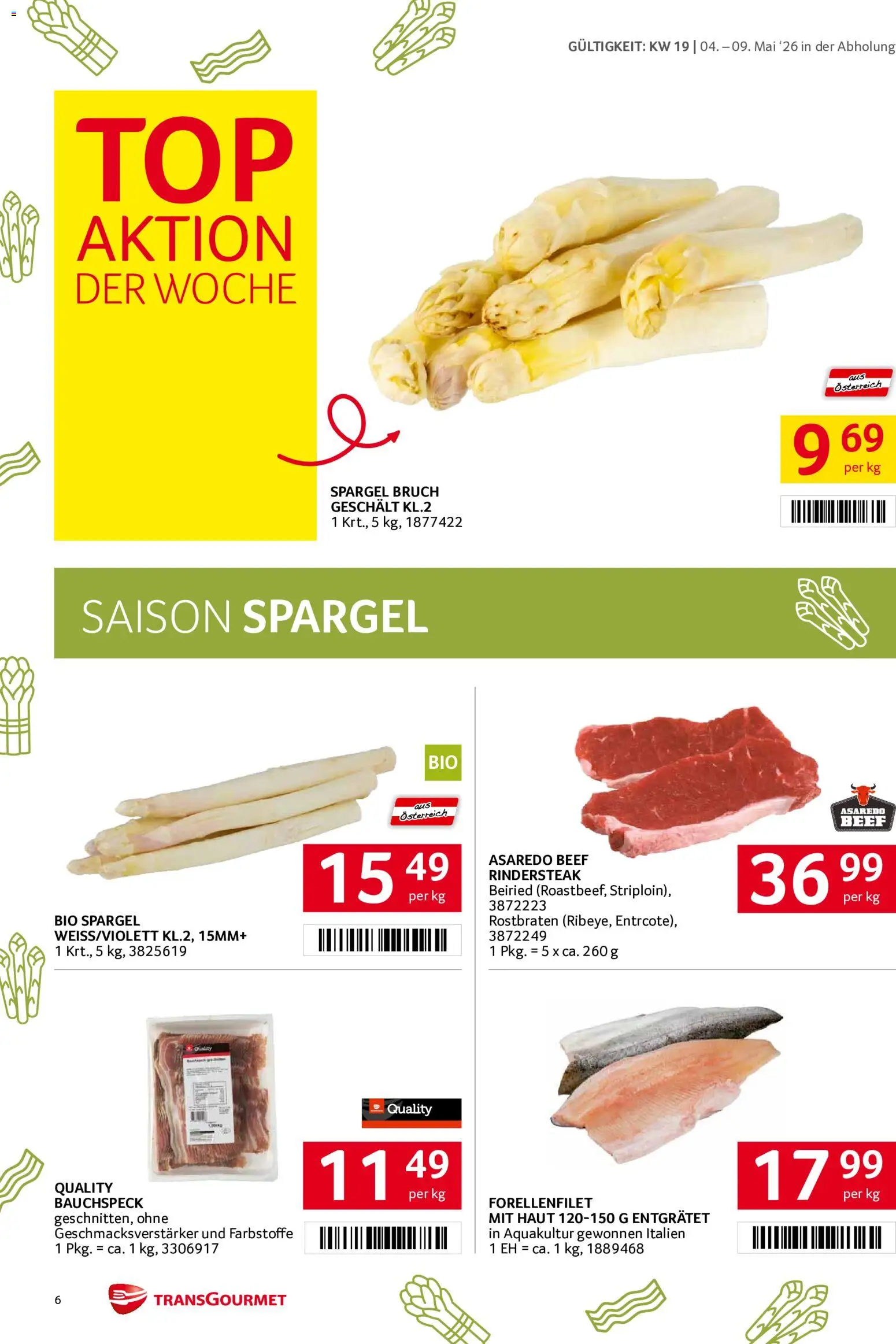 Transgourmet Flugblatt gültig ab 04.05.2026 | Seite: 6