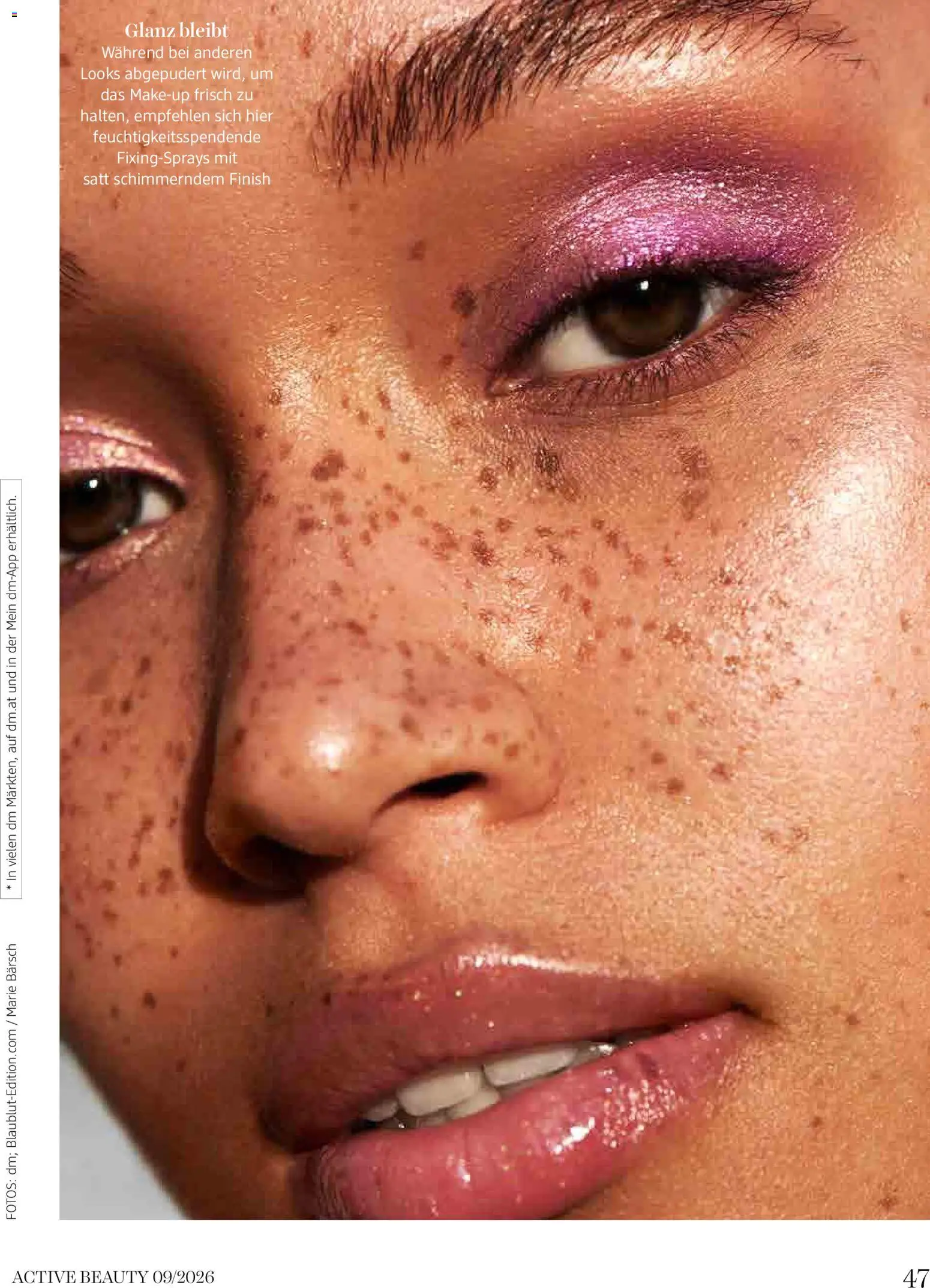 dm drogerie markt Active Beauty Magazin 09/2026 gültig ab 01.09.2026 | Seite: 47