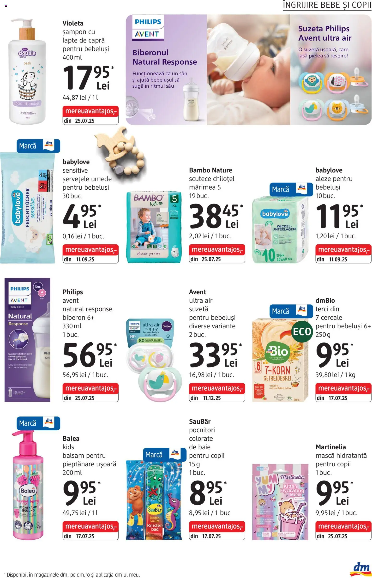 Noul catalog DM drogeriemarkt – valabil de la 25.06.2026 | Pagină: 19