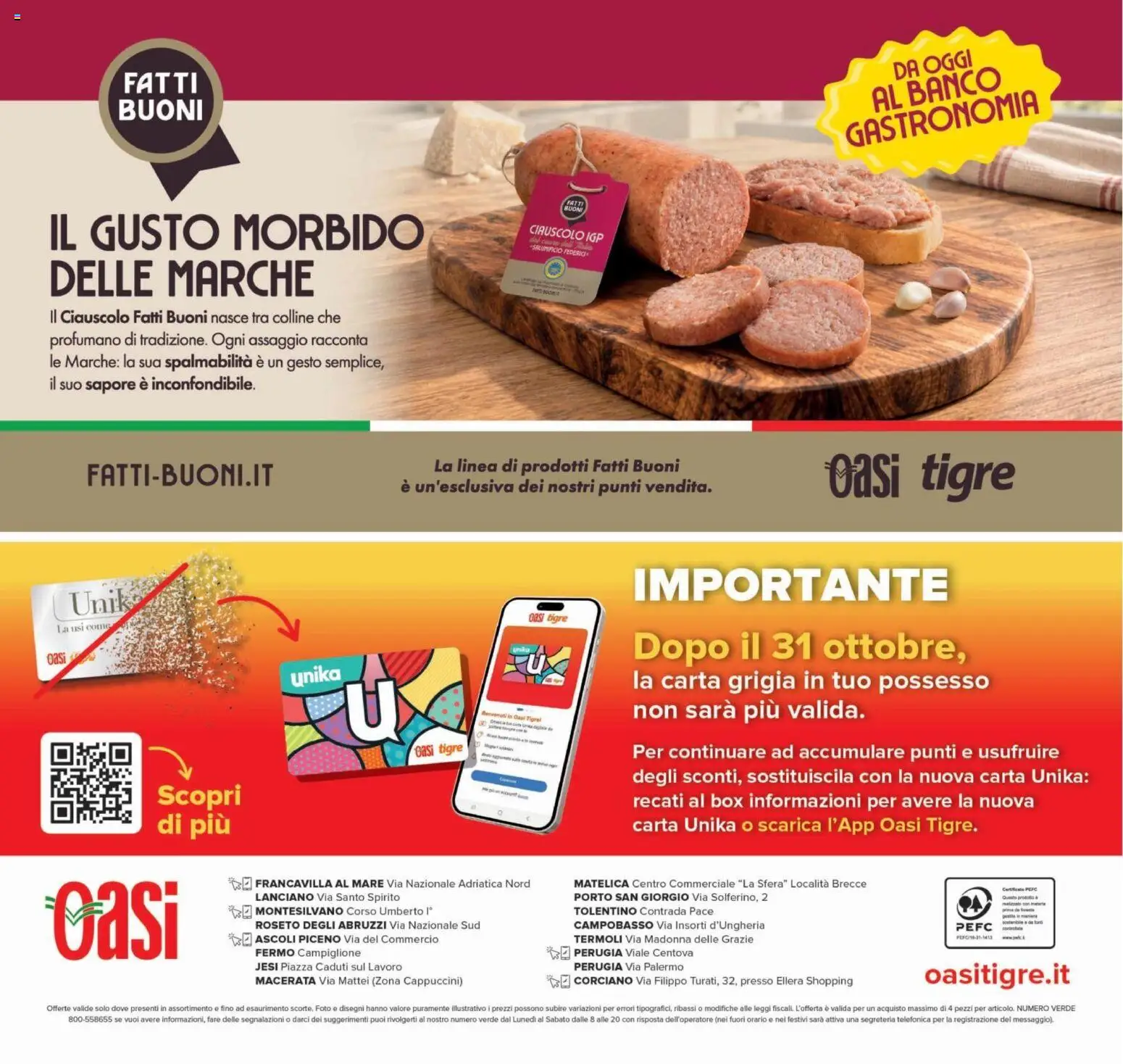 Volantino Oasi del 22/10/2026 | Pagina: 32
