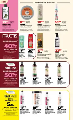 Pogląd oferty "Drogerie Natura gazetka" - ważna od 01.10.2026 | Strona: 14 | Produkty: Szampon do włosów, Szampon, Odżywka, Suchy szampon