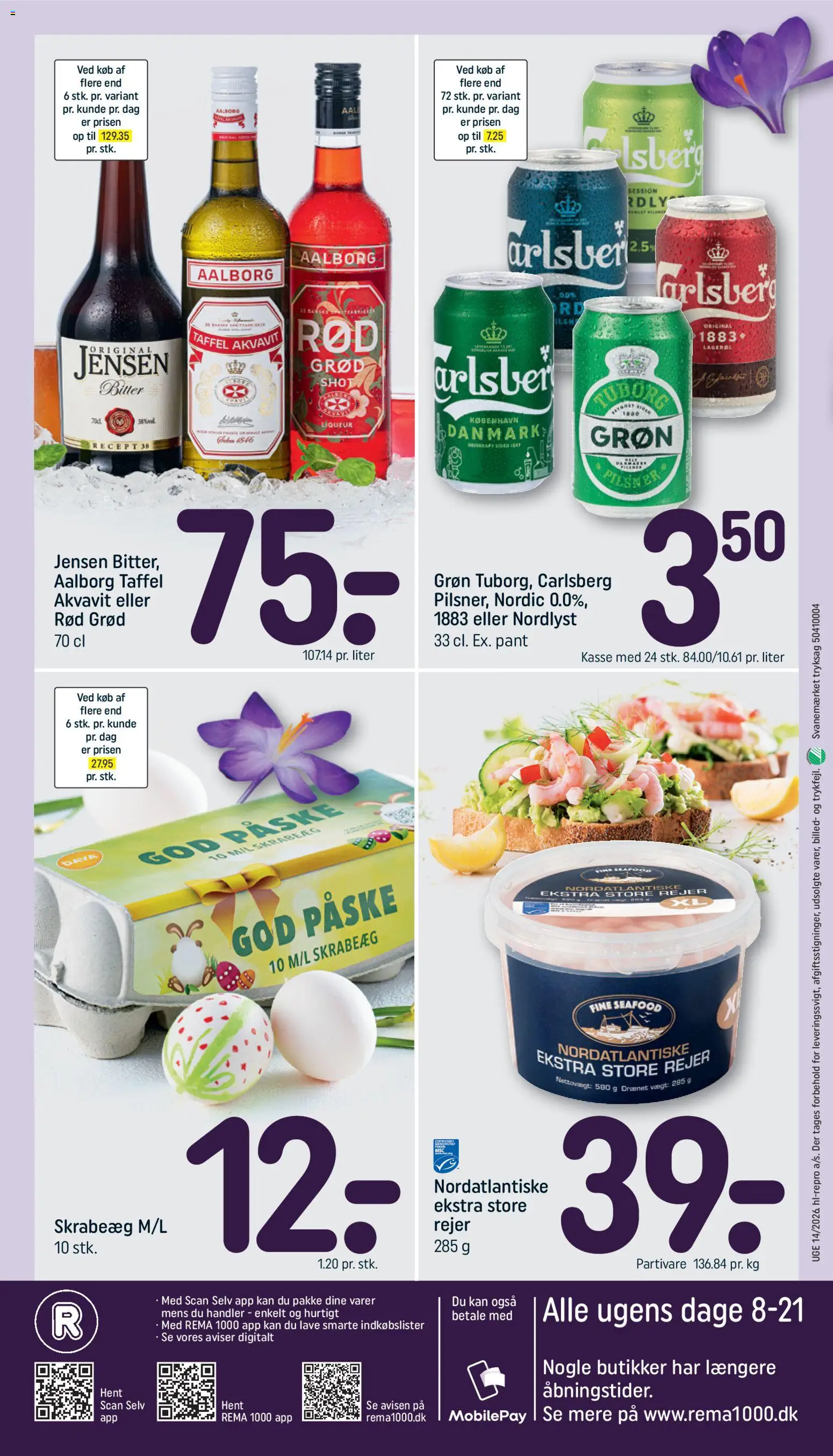 Rema 1000 - Tilbudsavis uge 14 (28/03 - 04/04)