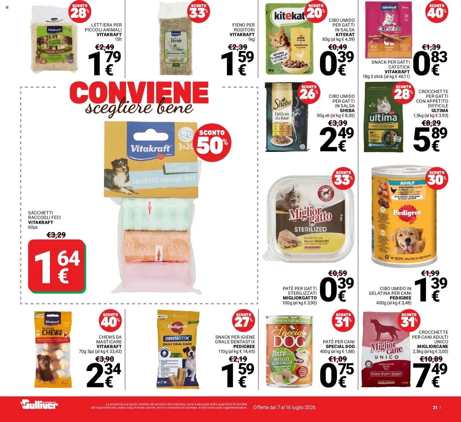 Volantino Gulliver del 07/07/2026 | Pagina: 21