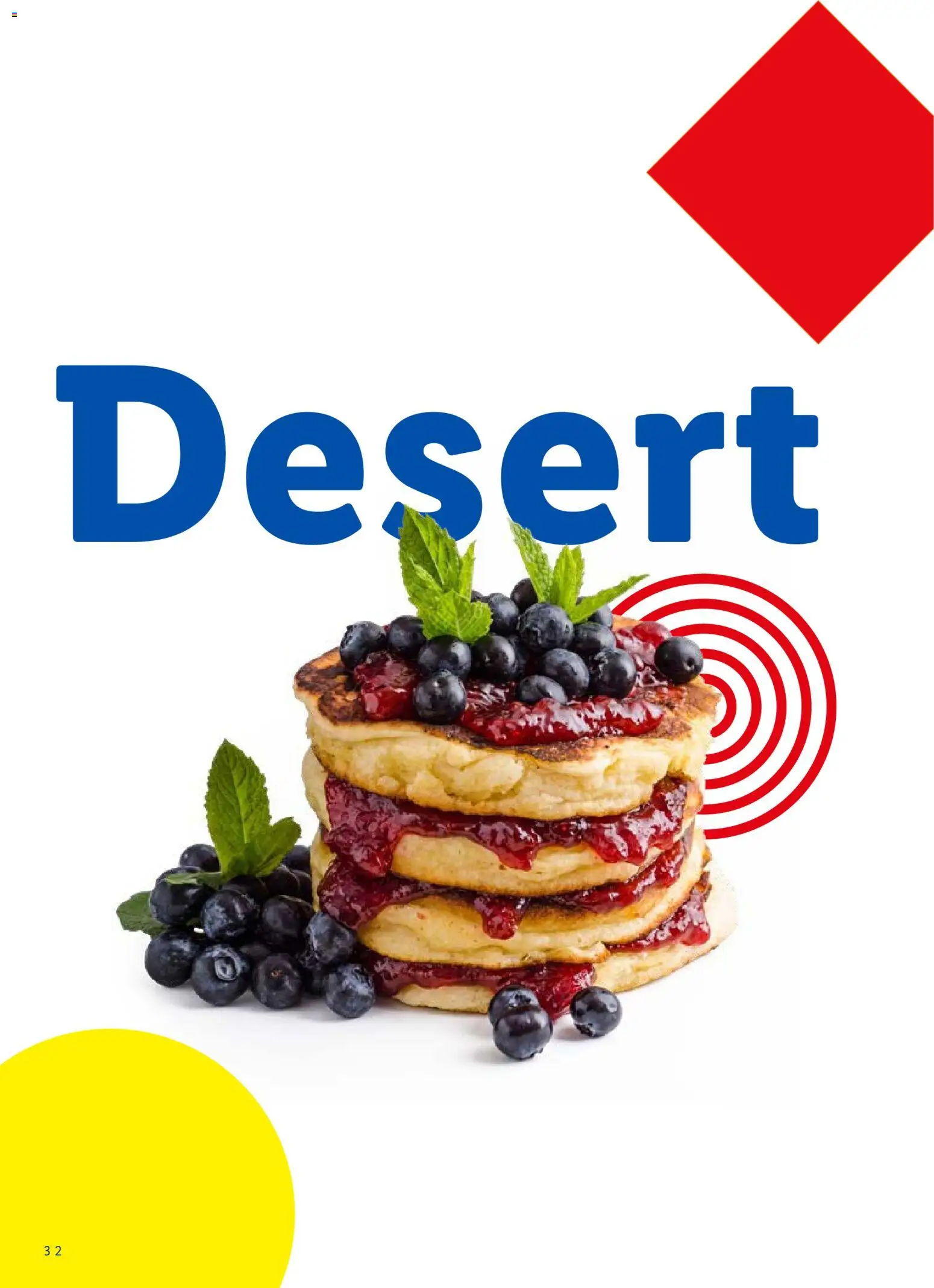 Noul catalog Lidl – valabil de la 07.09.2026 | Pagină: 32 | Produse: Desert