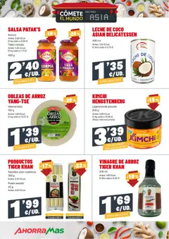 Vista previa AhorraMas folleto válido desde el 08/10/2026 | Página: 10 | Productos: Arroz, Coco, Peso, Vinagre de arroz