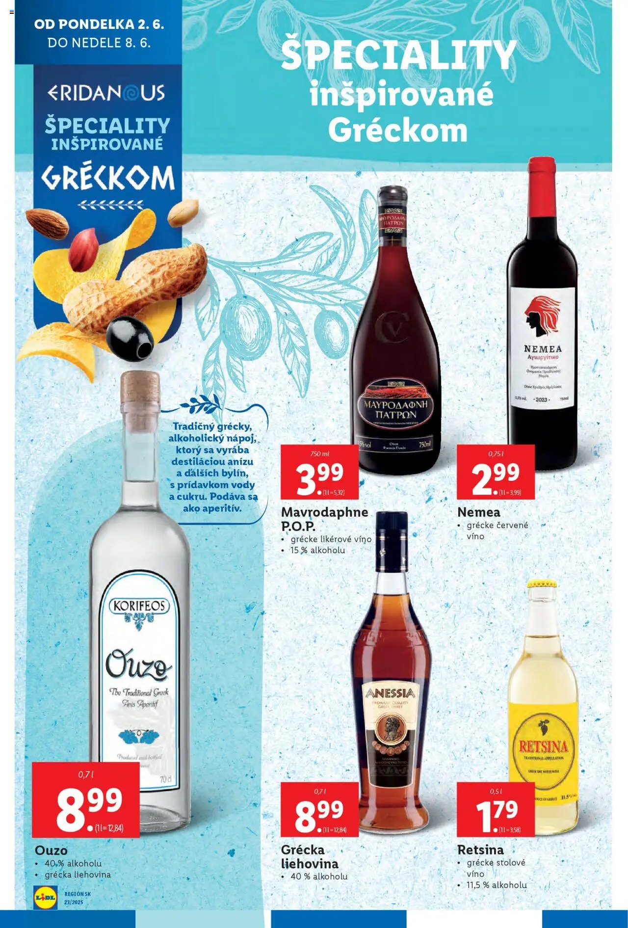 Nové Lidl akcie – leták je platný od 02.06.2025 | Strana: 24 | Produkty: Víno, Červené víno
