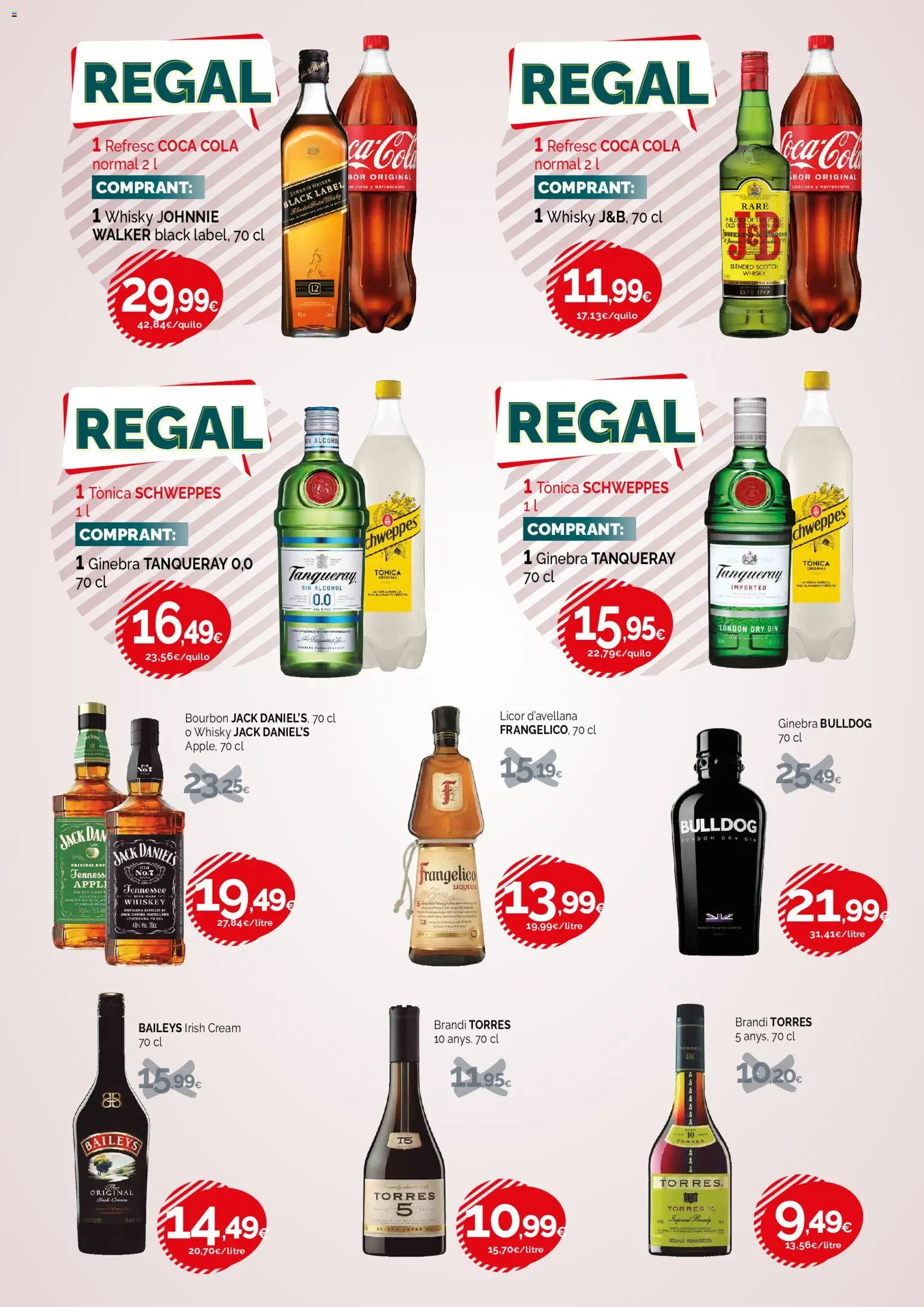 Condis - folleto │ válido desde el 30/09/2026 | Página: 23 | Productos: Baileys, Ginebra, Whisky, Alcohol