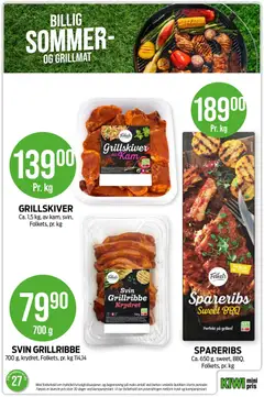 Forhåndsvisning av Kiwi kundeavis gyldig fra 29/06/2026 | Side: 7