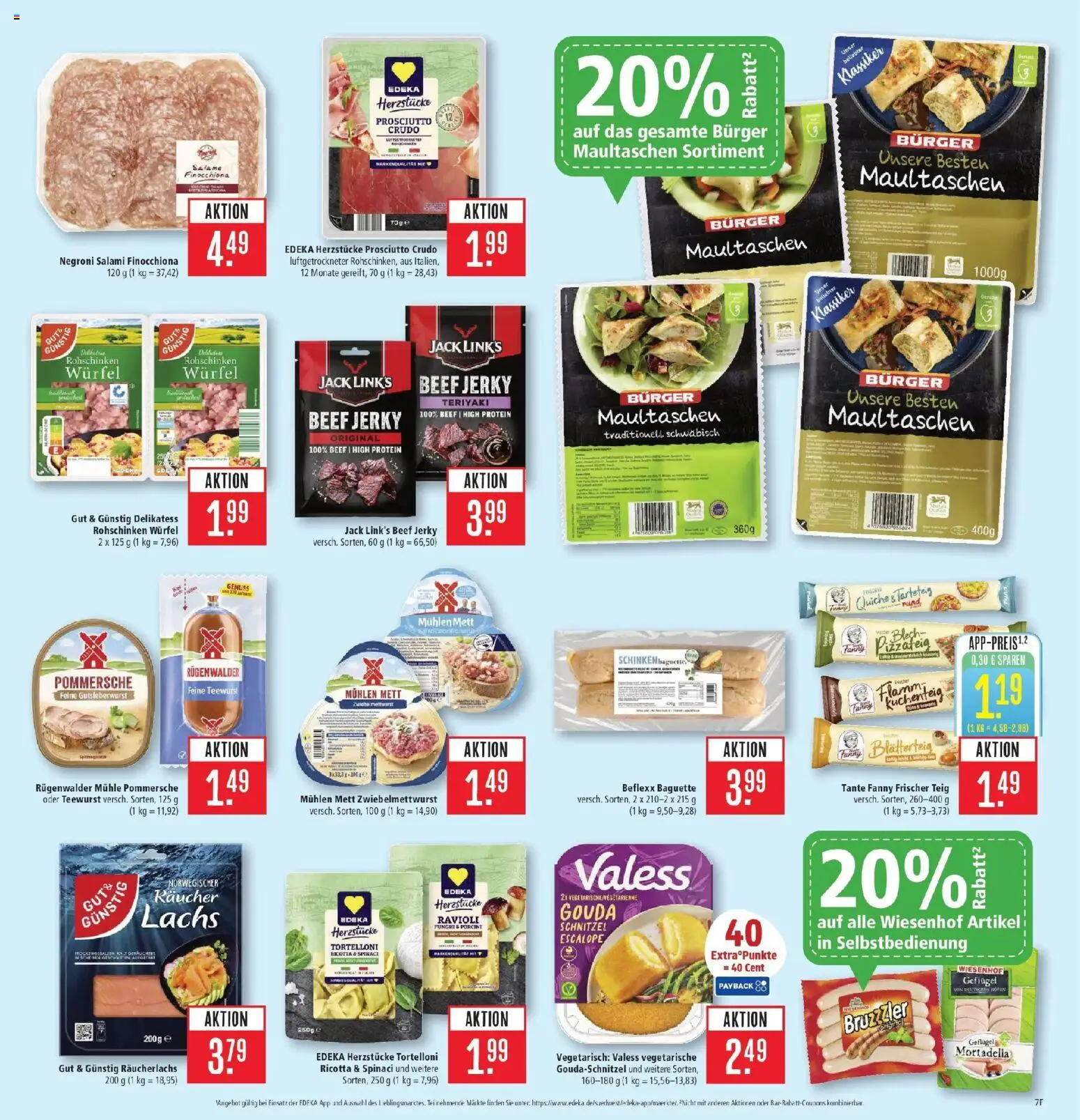 Marktkauf Prospekt Heidenheim (ab 12.10.2026) » Angebote online | Seite: 7 | Produkte: Mühle, Räucherlachs, Salami, Schinken