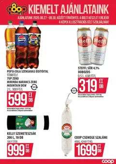 COOP Szolnok akciós újság Szolnok - amely érvényes a következő dátumtól: 2026.08.24.