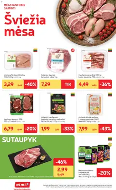 Rimi leidinys galioja nuo 2026.06.23 | Puslapis: 8 | Prekių: Kiaulienos, Jautienos, Vištiena