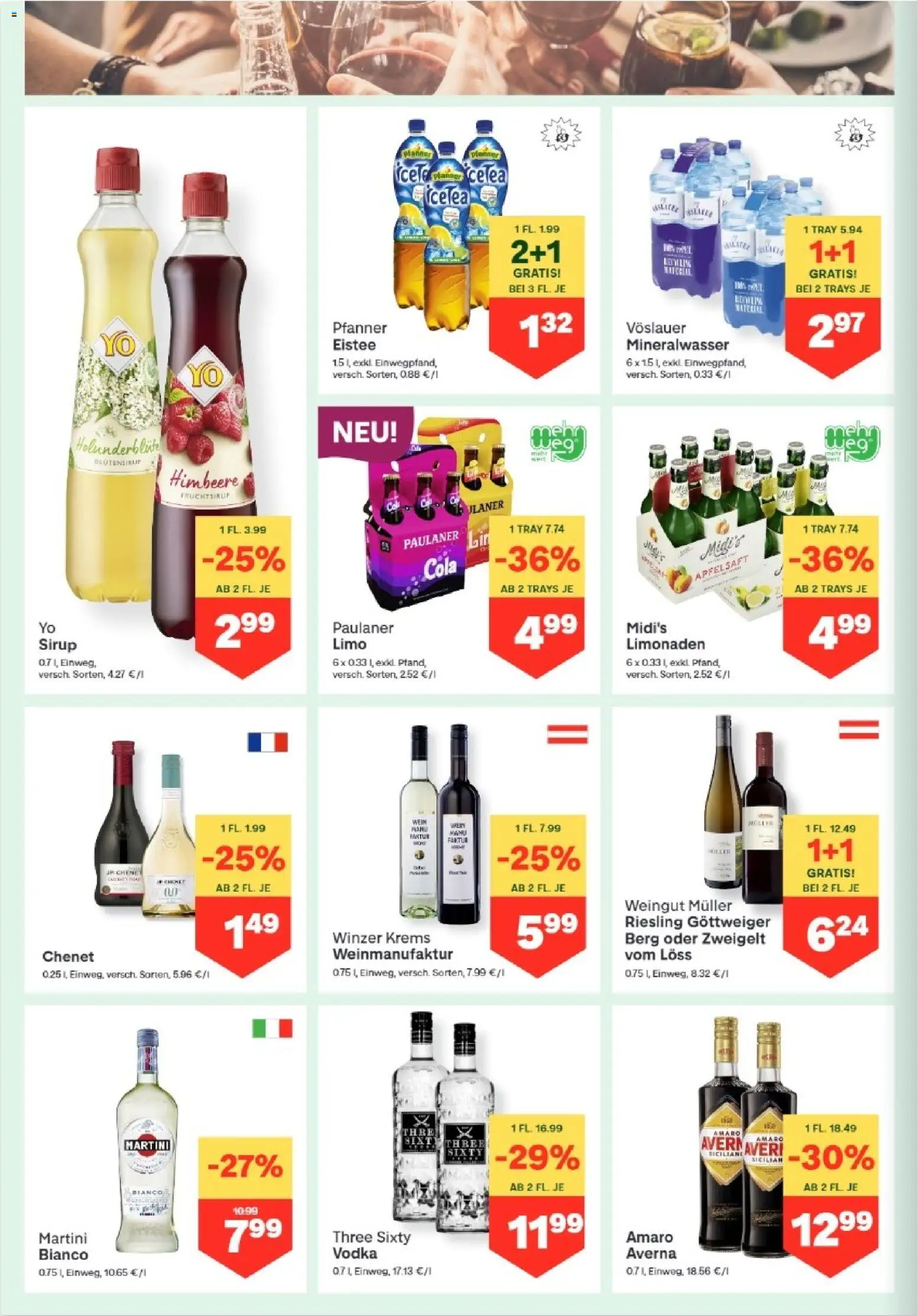MPREIS Absam gültig ab 03.06.2026 | Seite: 10 | Produkte: Himbeere, Planche de surf, Wein