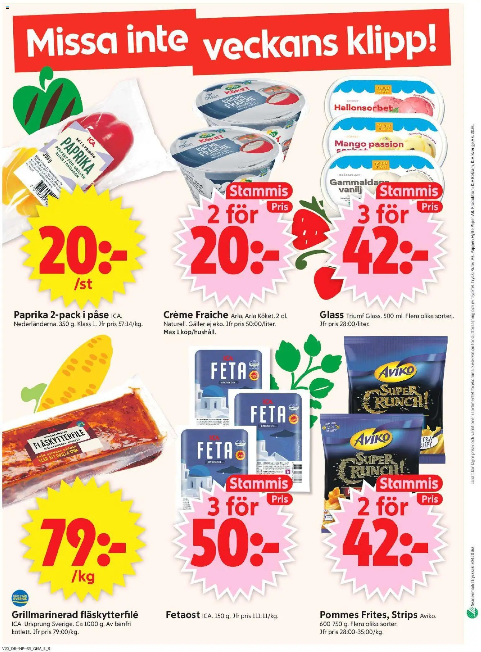 ICA Supermarket reklamblad aktuell från 11.05.2026 | Sida: 10