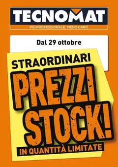 Anteprima del volantino Tecnomat catalogo valido a partire dal 29/10/2026