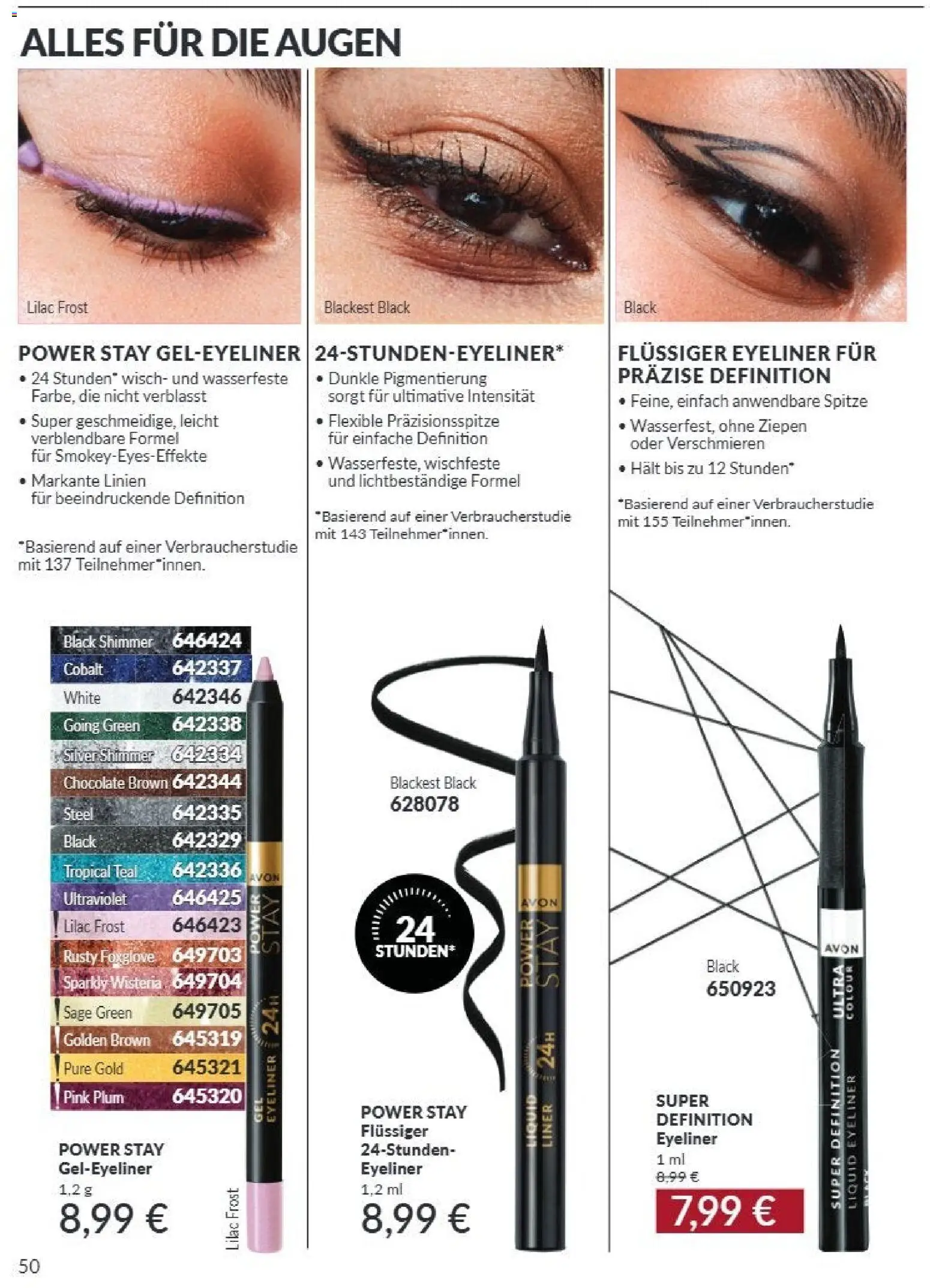 AVON Katalog September 2026 – gültig ab 01.09.2026 | Seite: 46 | Produkte: Eyeliner