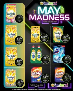 Super Save specials catalogue – valid from 04.05.2026 | Page: 53 | Products: Powder, Water, Washing powder, Dishwashing liquid