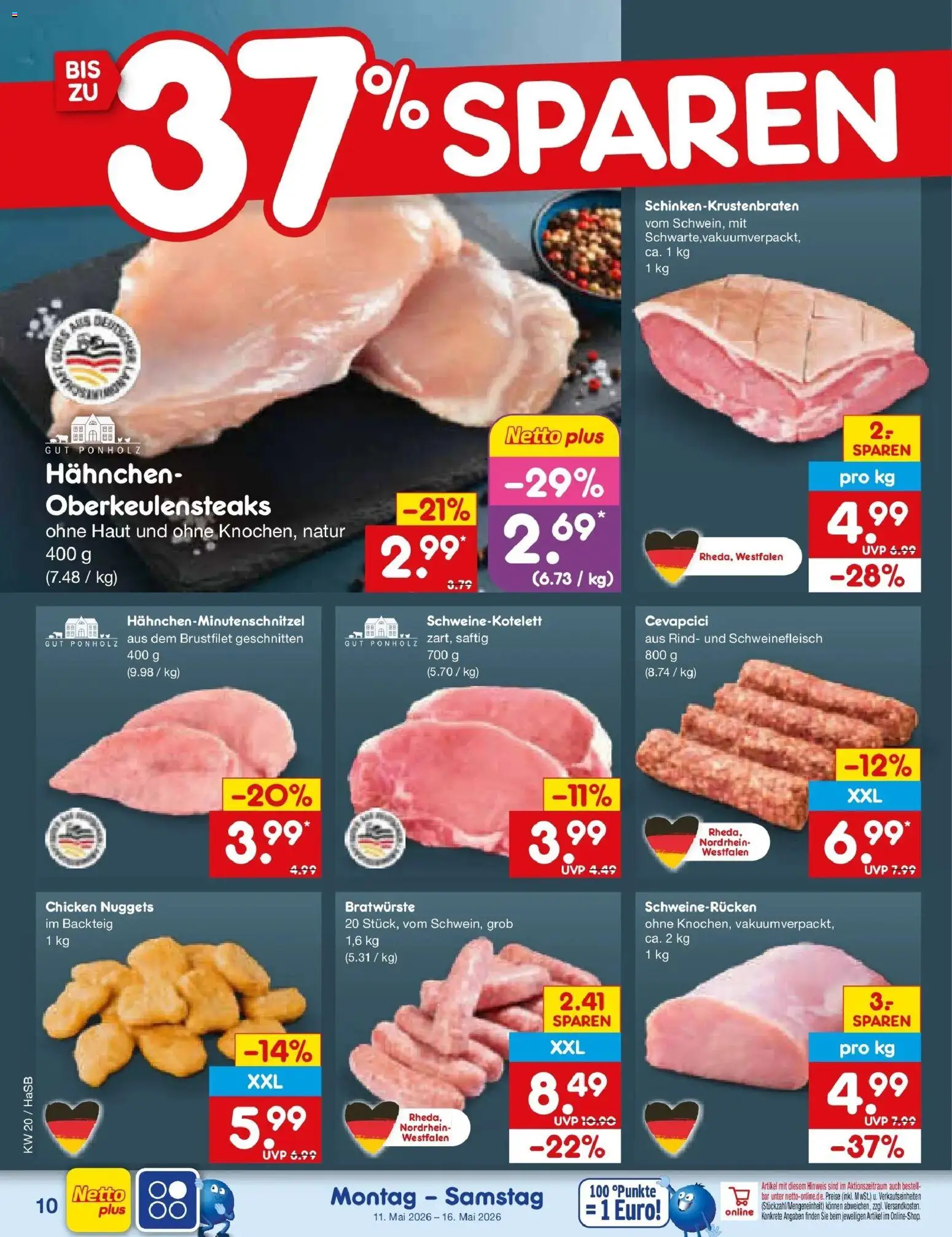Netto Marken-Discount Prospekt Wuppertal	 (ab 10.05.2026) » Angebote | Seite: 11
