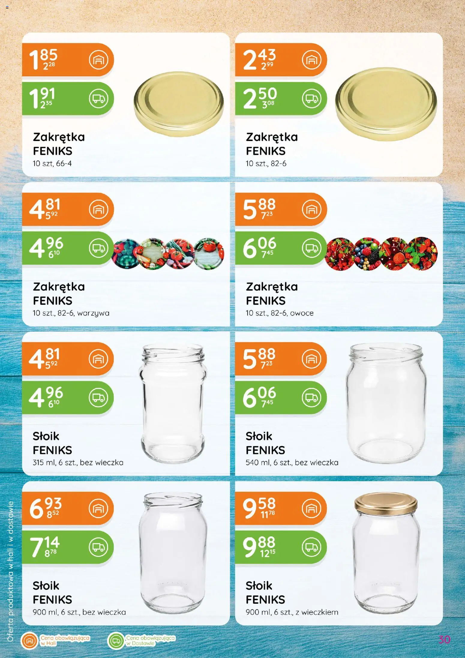 Eurocash gazetka - Katalog Chemiczny od 02.07.2026 | Strona: 30 | Produkty: Warzywa, Owoce