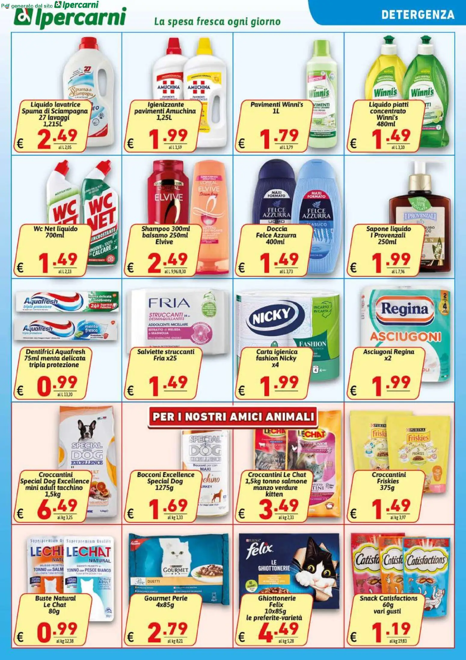 Volantino Ipercarni del 20.05.2026 | Pagina: 15 | Prodotti: Balsamo, Pesce, Verdure, WC