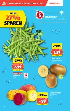 KIWI GOLD, Herkunft: Neuseeland, 3 Stück ab 01.10.2026 gültig | Seite: 8