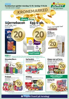 Forhåndsvisning av Joker kundeavis gyldig fra 12/10/2026