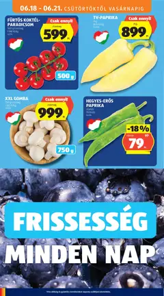 XXL GOMBA, 750 g/csomag - amely érvényes a következő dátumtól: 18.06.2026 | Oldal: 10