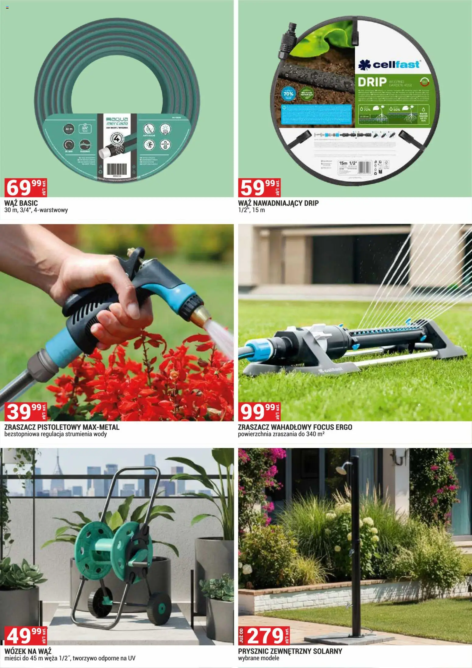 Merkury Market gazetka - Ogród od 01.06.2026 | Strona: 2 | Produkty: Prysznic