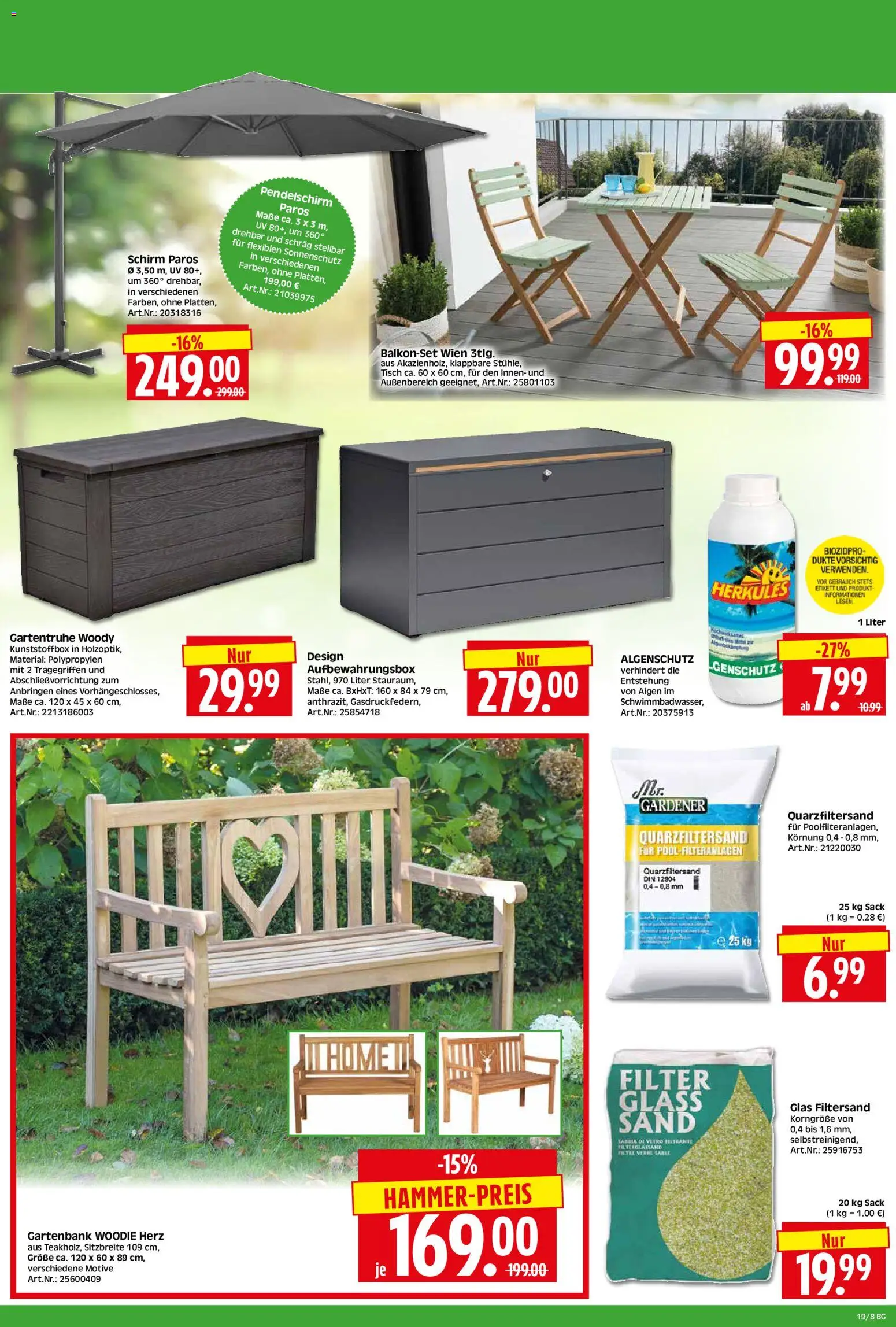 HERKULES Bau & Garten – gültig ab 04.05.2026 | Seite: 8 | Produkte: Tisch