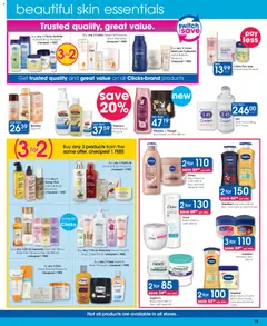 Clicks specials catalogue – valid from 07.05.2026 | Page: 19 | Products: Light, Body cream, Hand cream, Lotion