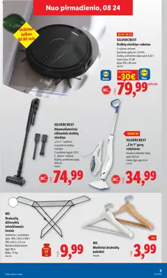 LIDL leidinys galioja nuo 2026.08.24 | Puslapis: 3 | Prekių: Džiovykla, Bendras