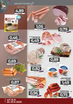 CBA Komfos leták platný od 18.09.2026
