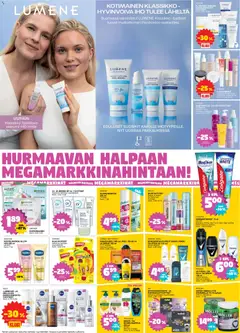 Tokmanni-mainoslehti voimassa 21/09/2026 alkaen | Sivu: 4 | Tuotteet: Suihkugeeli, Kasvonaamio, Kuivashampoo
