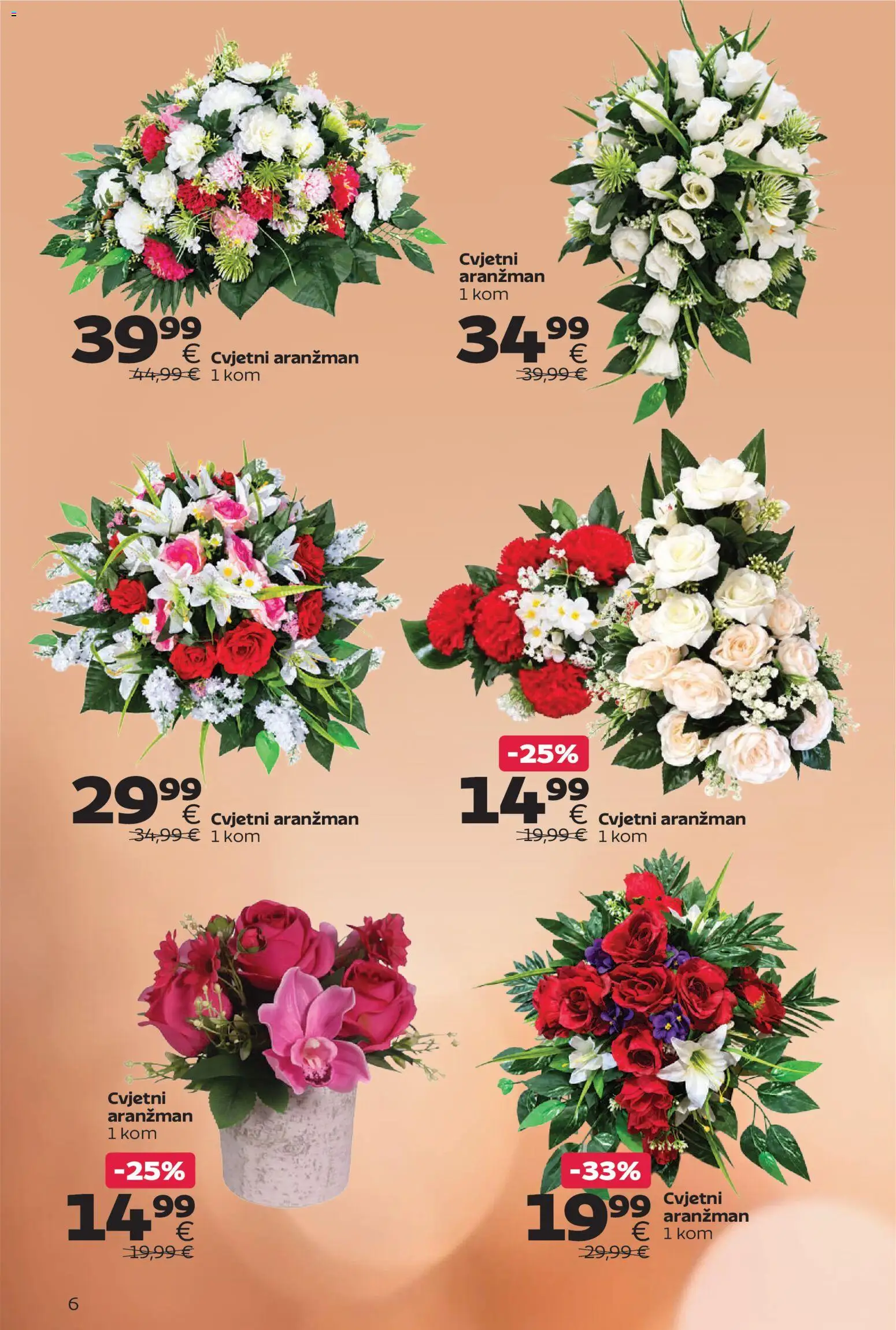 Tommy katalog | vrijedi od 12.10.2026 | Stranica: 6 | Proizvodi: Cvjetni aranzman