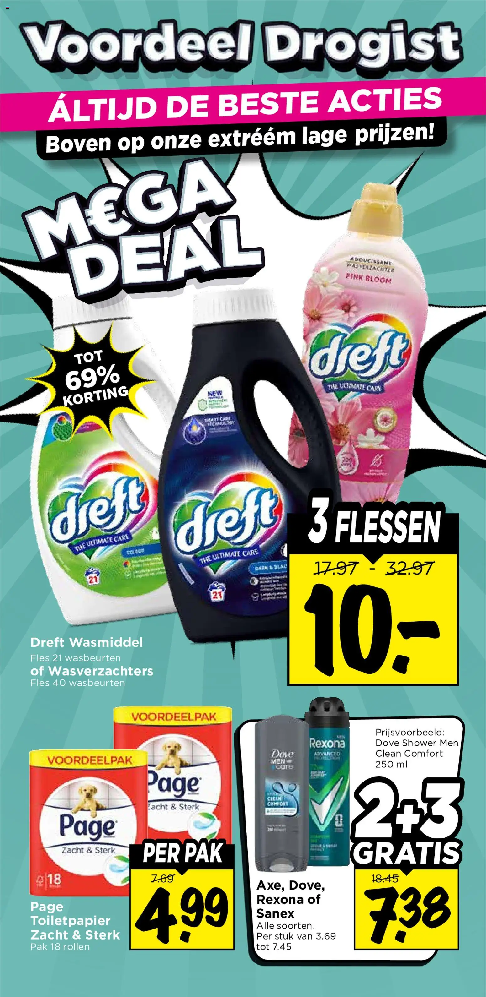 {H1} | Pagina: 10 | Producten: Wasmiddel, Fles, Toiletpapier