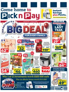 Pick n Pay specials catalogue – valid from 24/07/2026