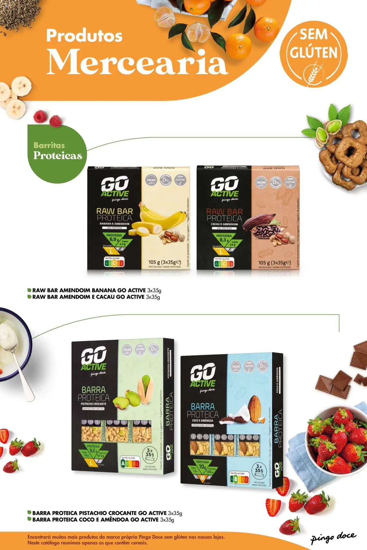 Pingo Doce Sem Glúten │ válido de 16.05.2024 | Página: 14 | Produtos: Banana