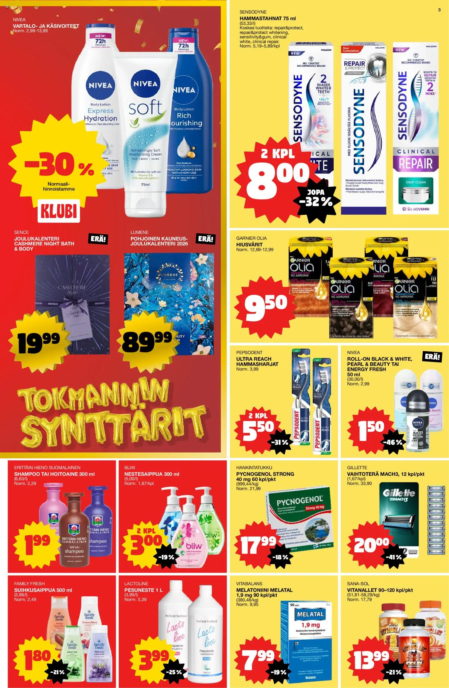 Tokmanni tarjoukset – voimassa 26/10/2026 alkaen | Sivu: 3