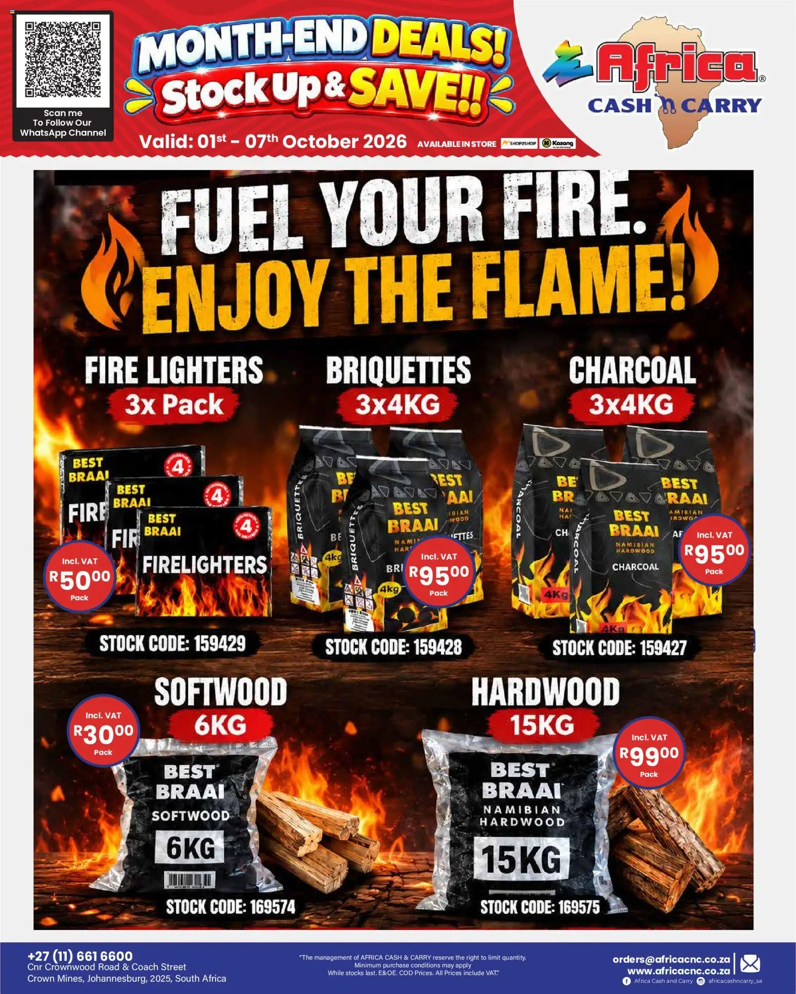 New Africa Cash & Carry catalogue – valid from 01/10/2026 | Page: 56 | Products: Stock