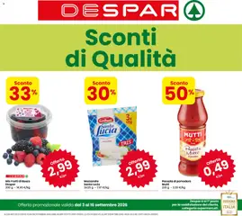 Anteprima del volantino Despar volantino Cinto Caomaggiore valido a partire dal 03/09/2026