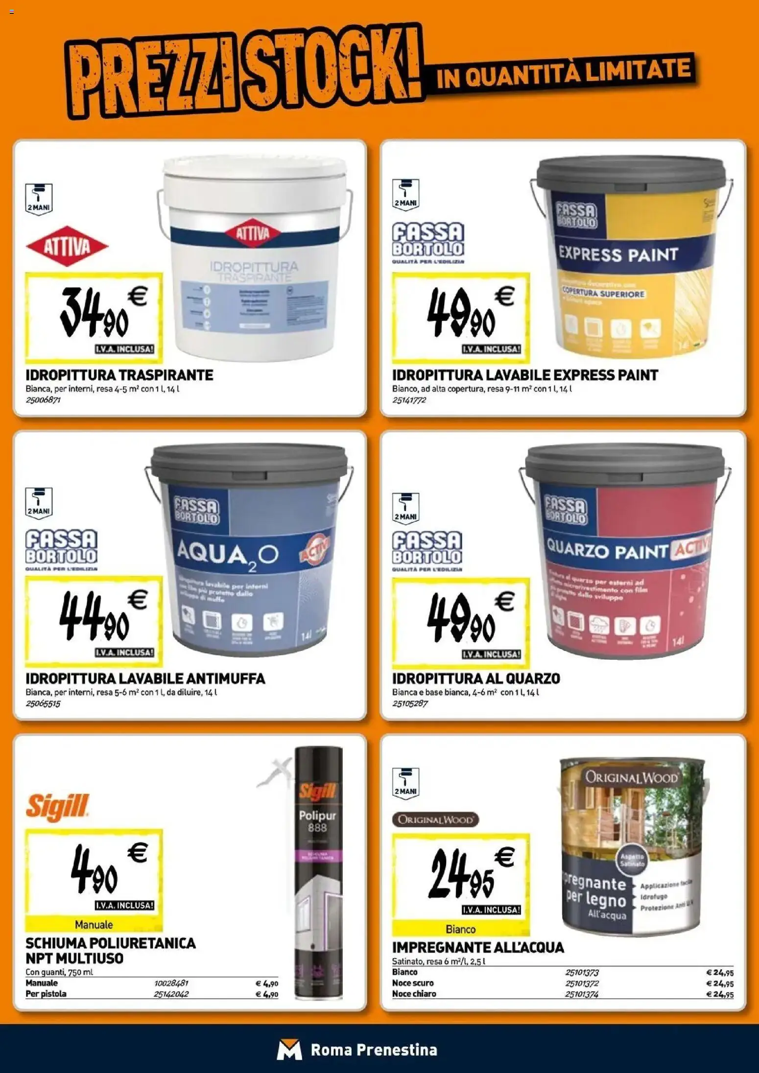 Nuovo TECNOMAT catalogo Roma dal 24/09/2026 > offerte anteprima 🛍️ | Pagina: 14 | Prodotti: Schiuma, Impregnante