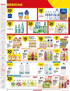 Pré-visualização LIMONADA REFRIGERADA CONTINENTE FRAMBOESA/HORTELÃ/MARACUJÁ, Limonada refrigerada em garrafas de 750ml, disponível nos sabores framboesa, hortelã e maracujá. válido de 02.06.2026 | Página: 34 | Produtos: Agua, Banana, Vitamina c, Chá