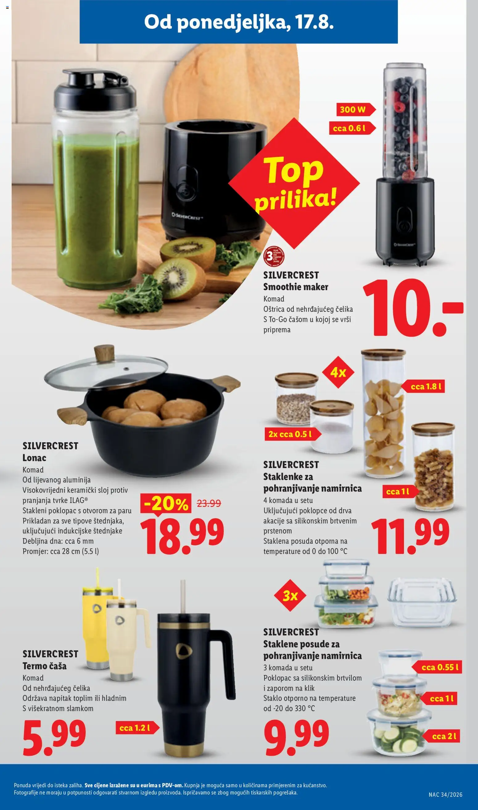 Lidl katalog | vrijedi od 17.08.2026 | Stranica: 33
