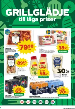Coop erbjudanden - Förhandsvisning av reklamblad från butik Coop aktuell från 18.05.2026 | Sida: 2 | Produkter: Bacon, Pepsi, Grillkorv, Chili