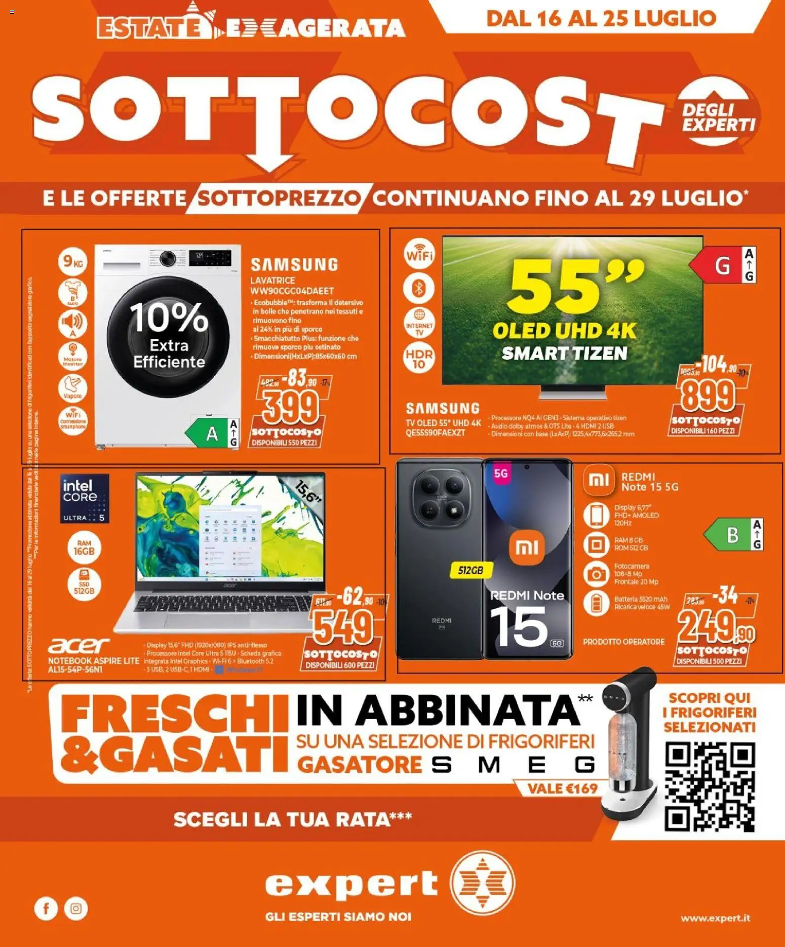 Volantino Expert del 16/07/2026 | Pagina: 1