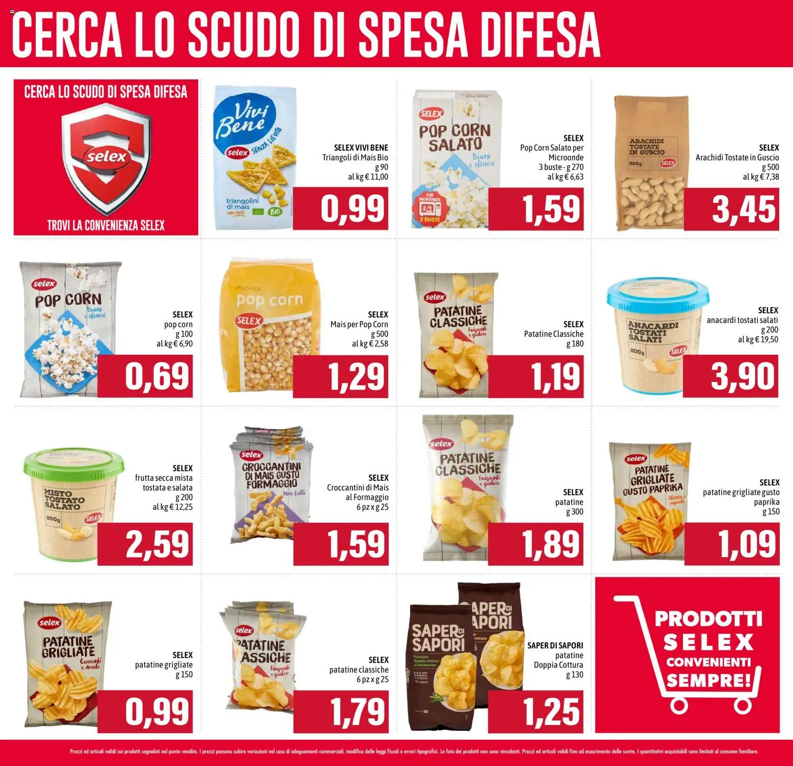 Volantino EMI del 04.06.2026 | Pagina: 10 | Prodotti: Patatine, Frutta, Arachidi, Pop corn