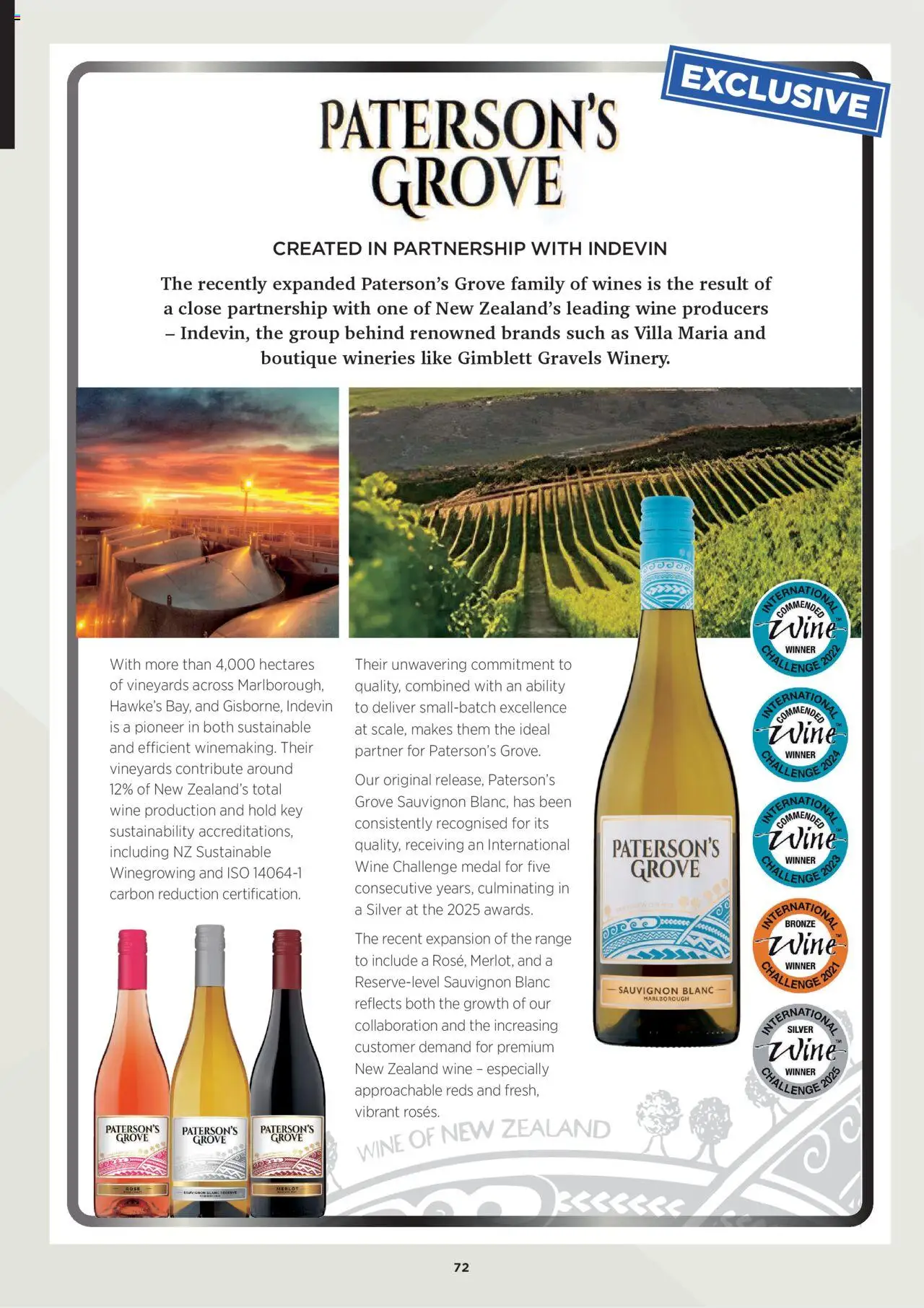 {H1} | Page: 72 | Products: Wine