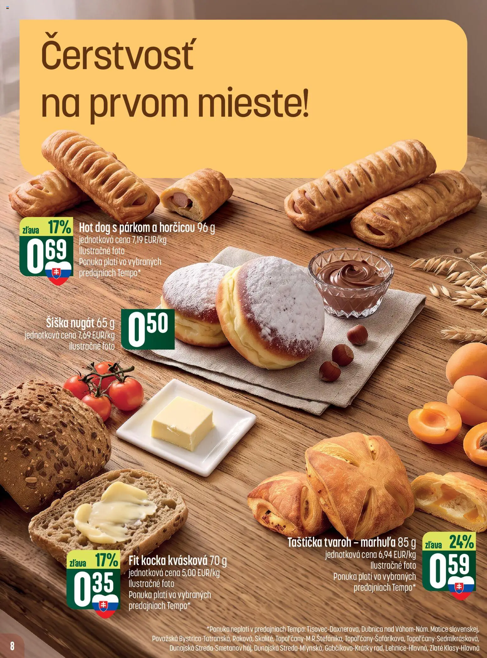 Nové COOP Jednota akcie – leták je platný od 22.10.2026 | Strana: 8